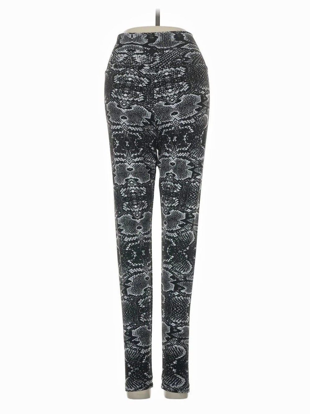 Animal Print Leggings in Black & White Like New Booty By Brabants Snake